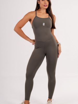 Alternative view of Macacão Fitness Helena