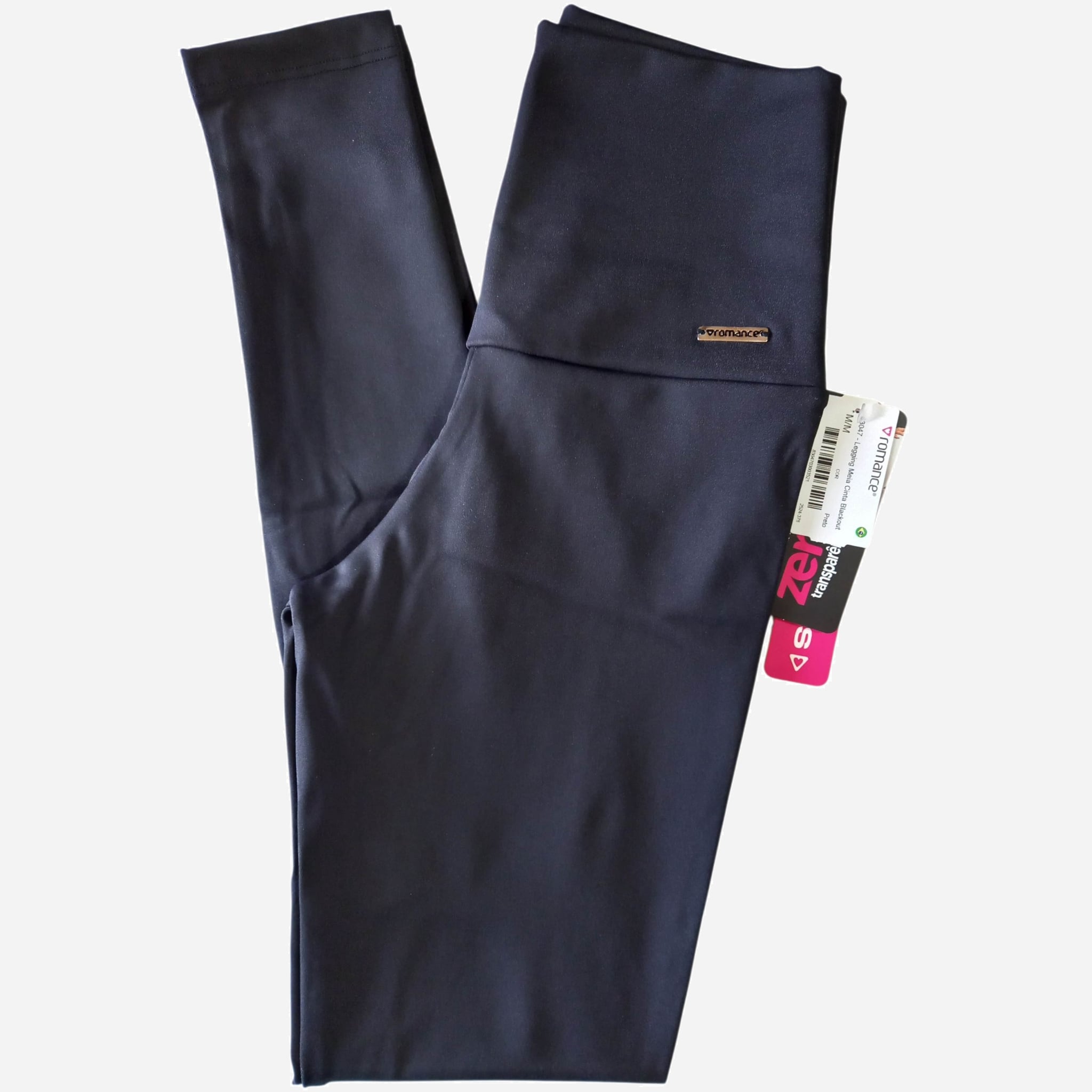 Legging Meia Cinta Blackout - Image 4