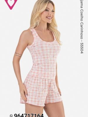 Pijama de verão Coelhinho Carinhoso