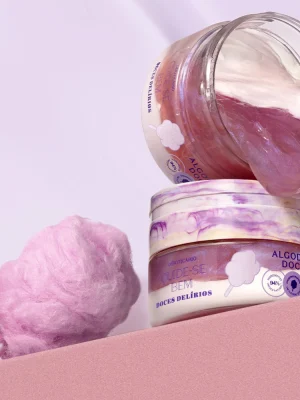 Creme Duo Hidratante Corporal Cuide-se Bem Doces Delírios